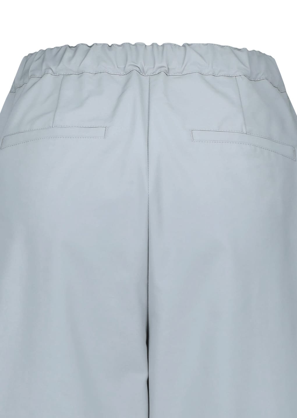 two tuck balloon pants, light grey
