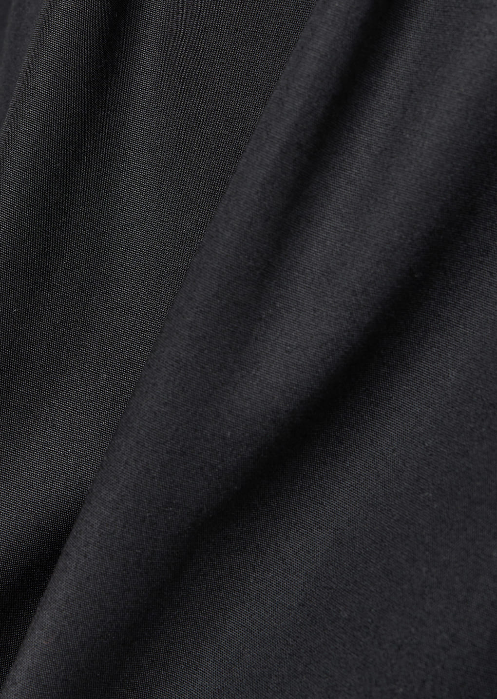 two tuck wide shorts, black