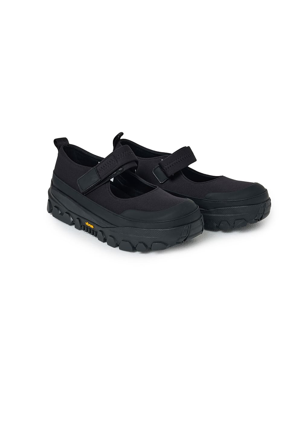 vibram mary jane, black