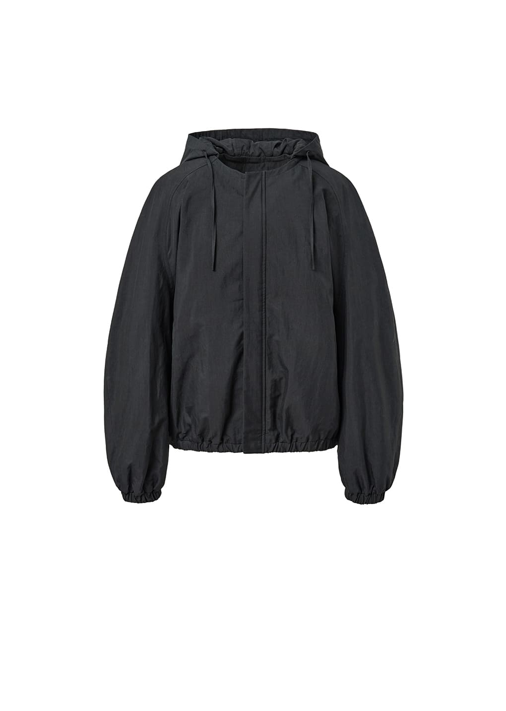 volume padded jumper, black