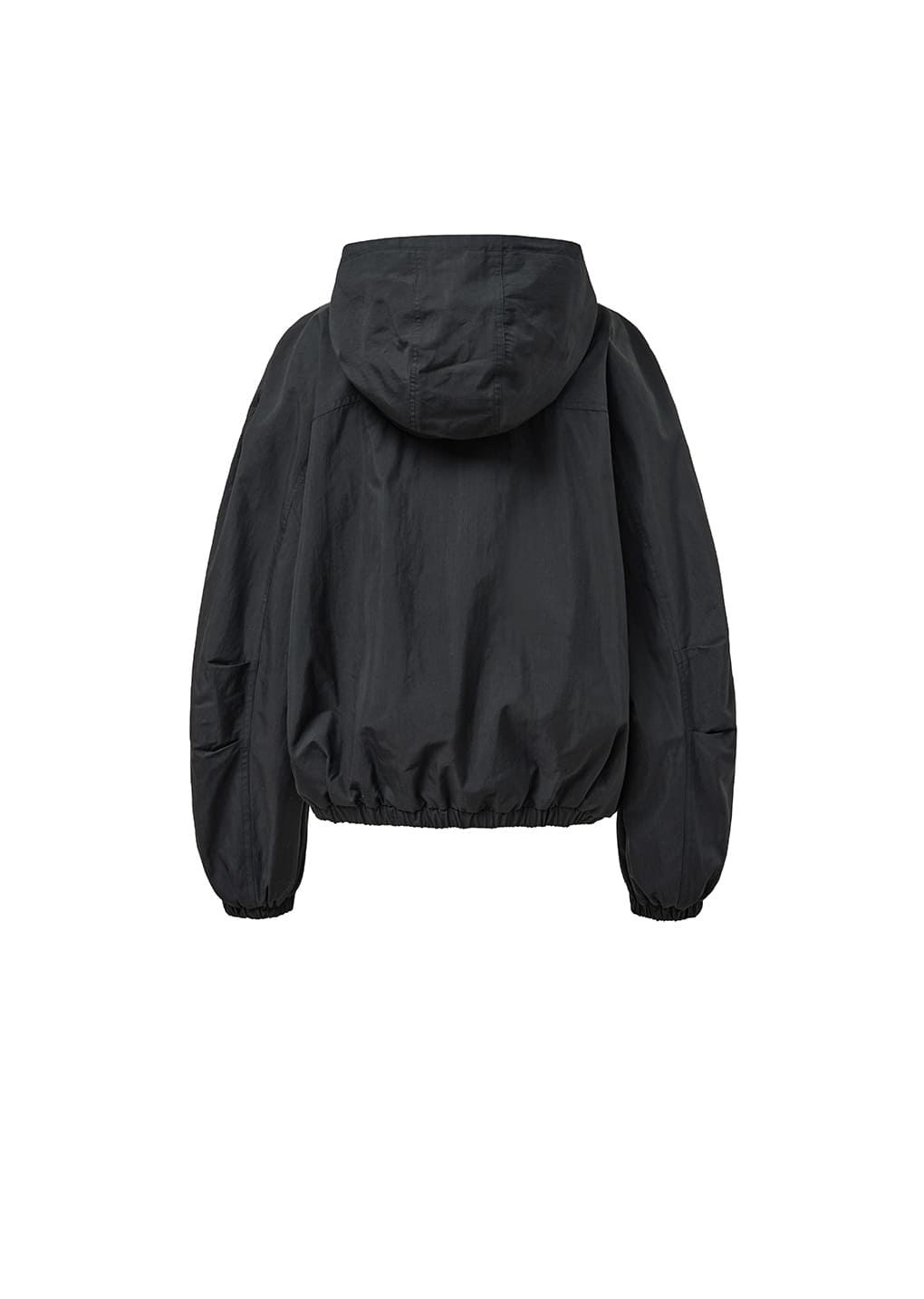 volume padded jumper, black