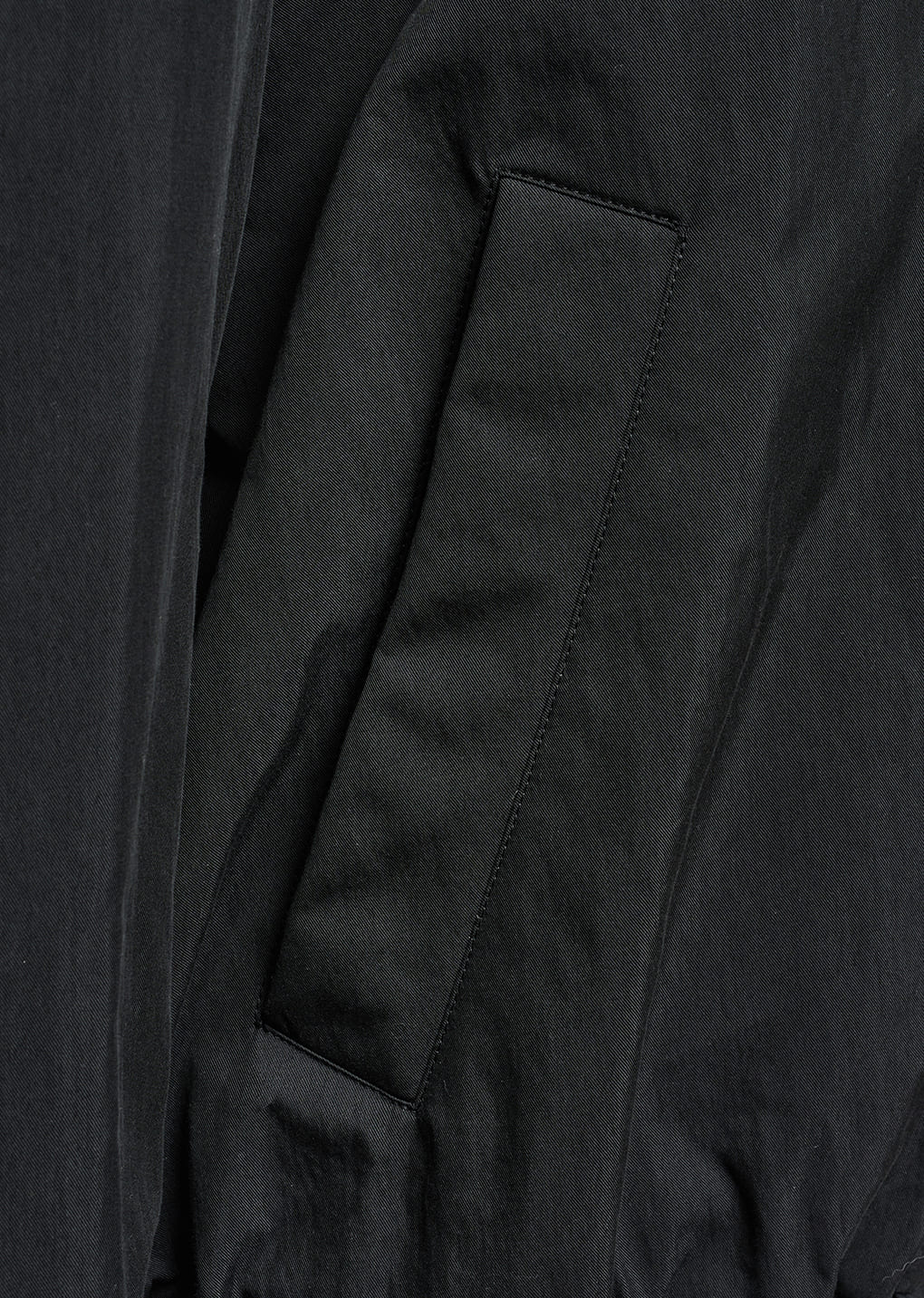 volume padded jumper, black