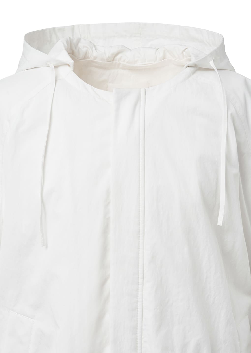 volume padded jumper, white