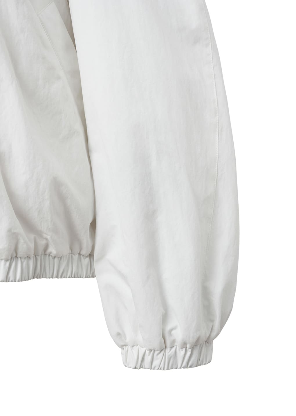 volume padded jumper, white
