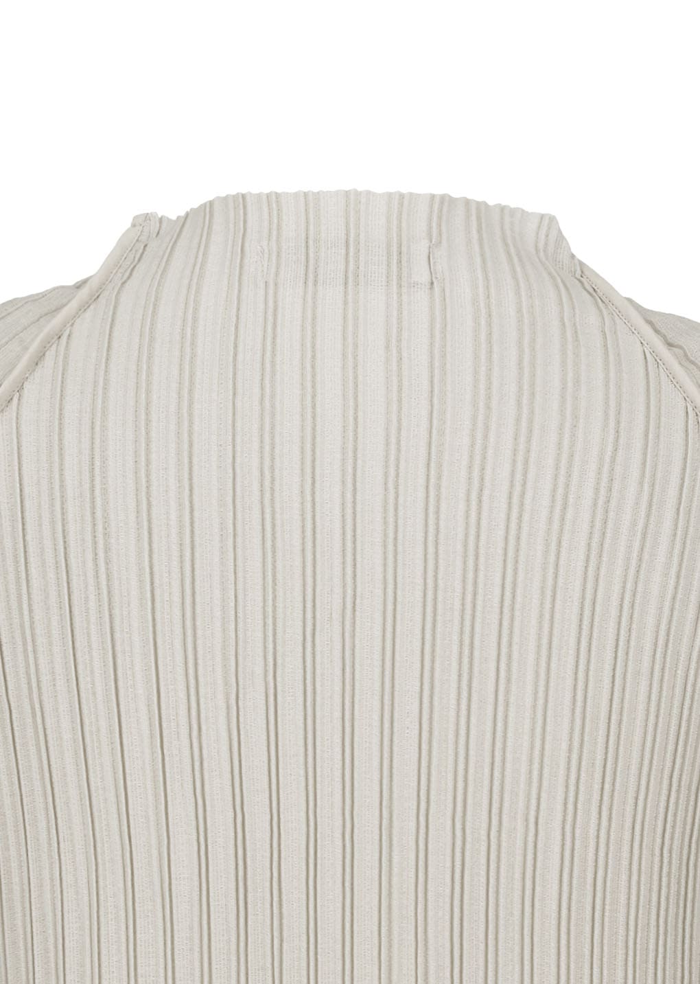 women's pleats raglan top, beige