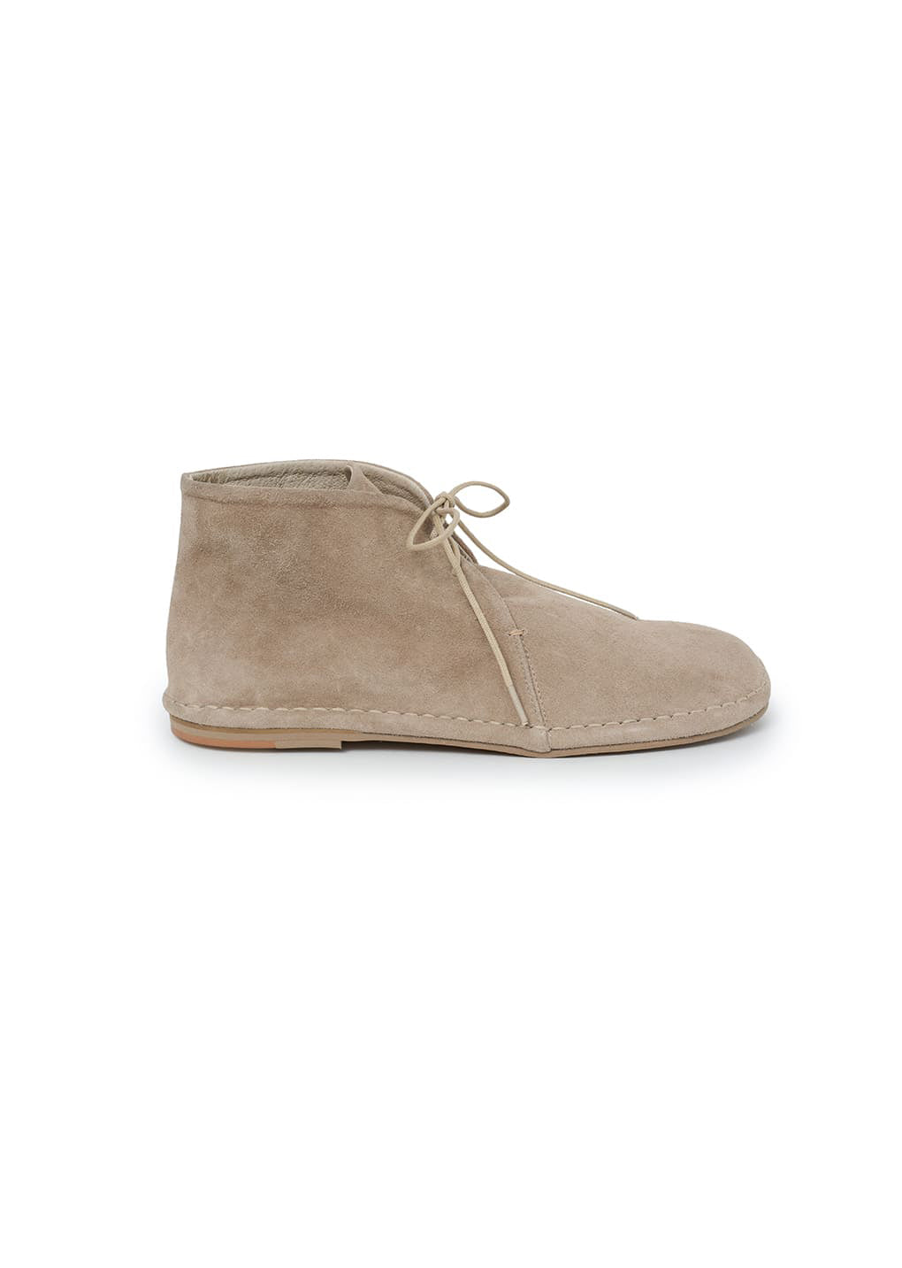 women's desert boots, beige