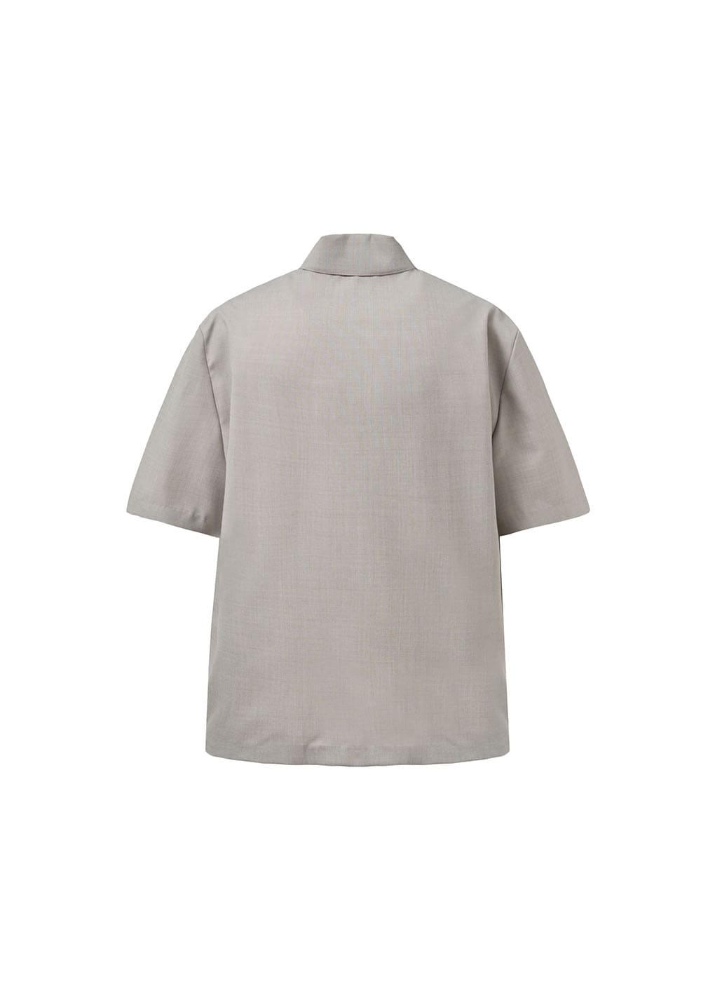 wool button up shirts jacket, beige