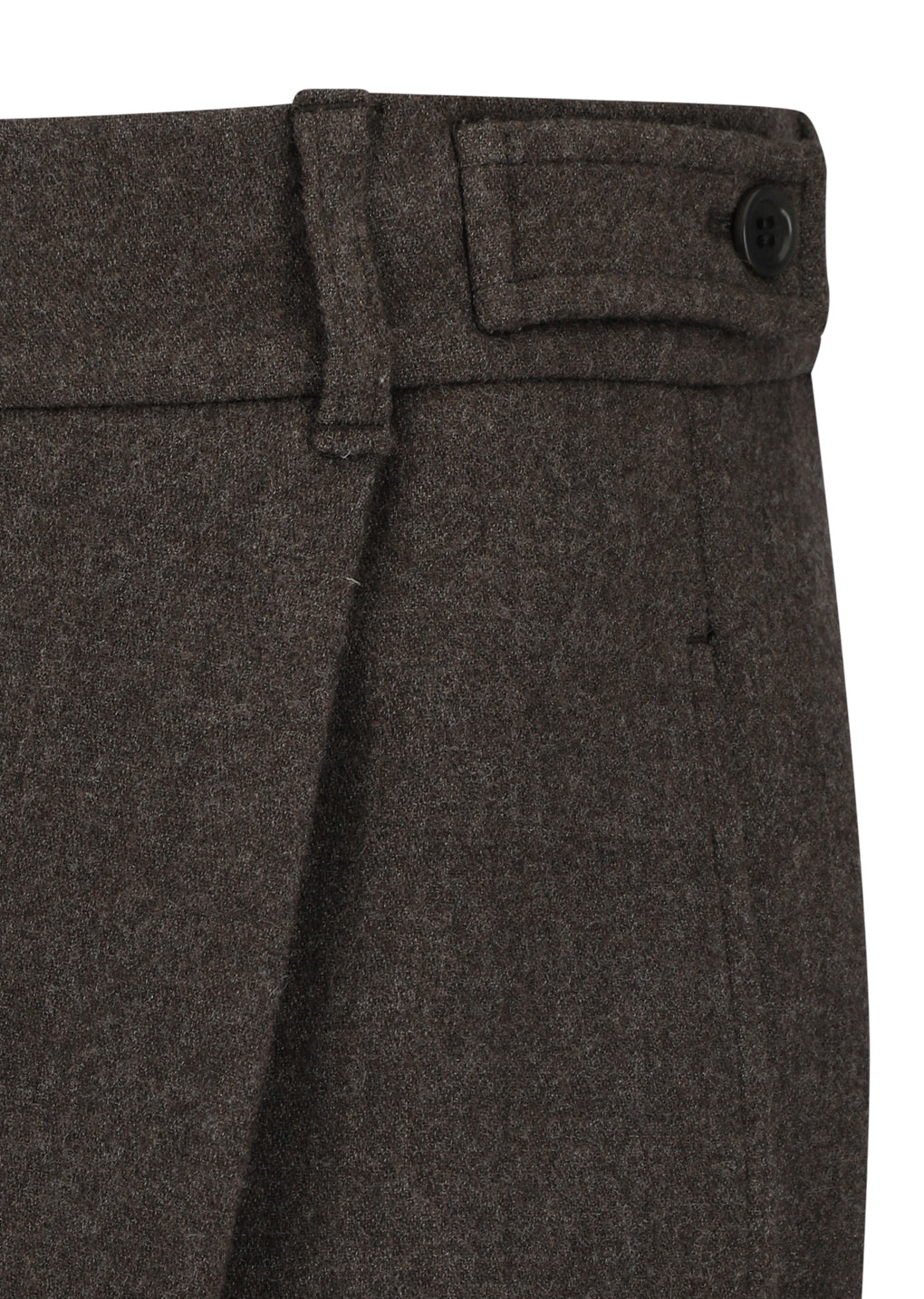 wool martin pants, brown