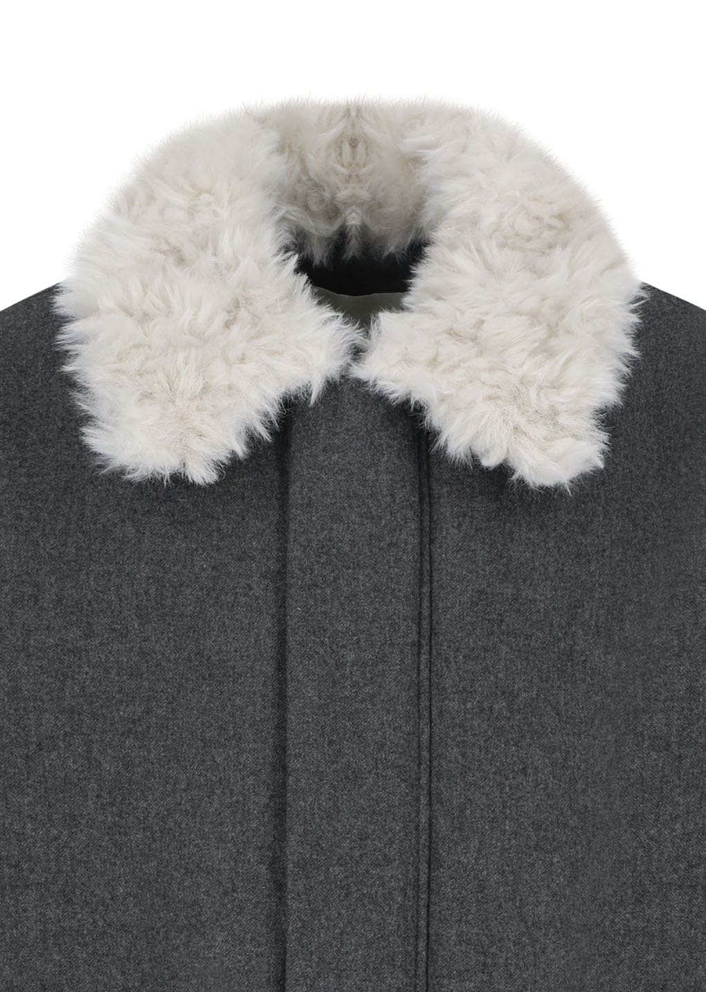 wool safari jumper, charcoal