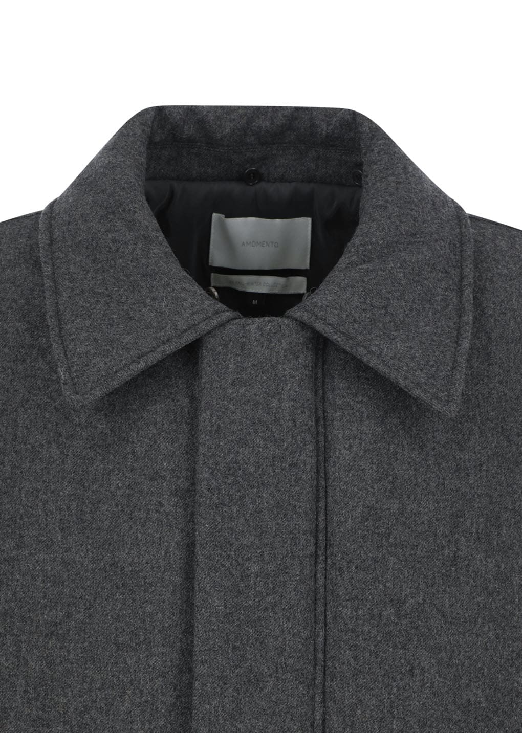 wool safari jumper, charcoal