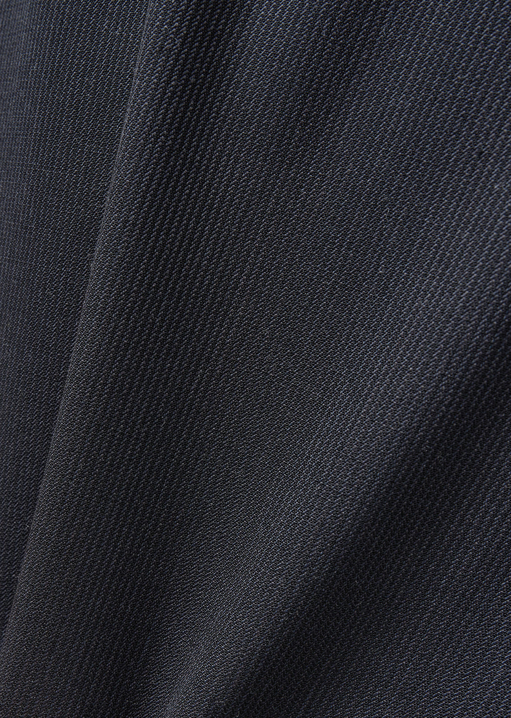 wool stripe zip-up jumper, black