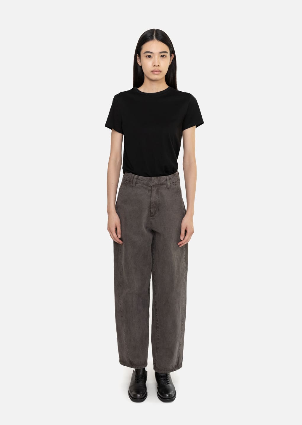 basic t-shirt, black hover