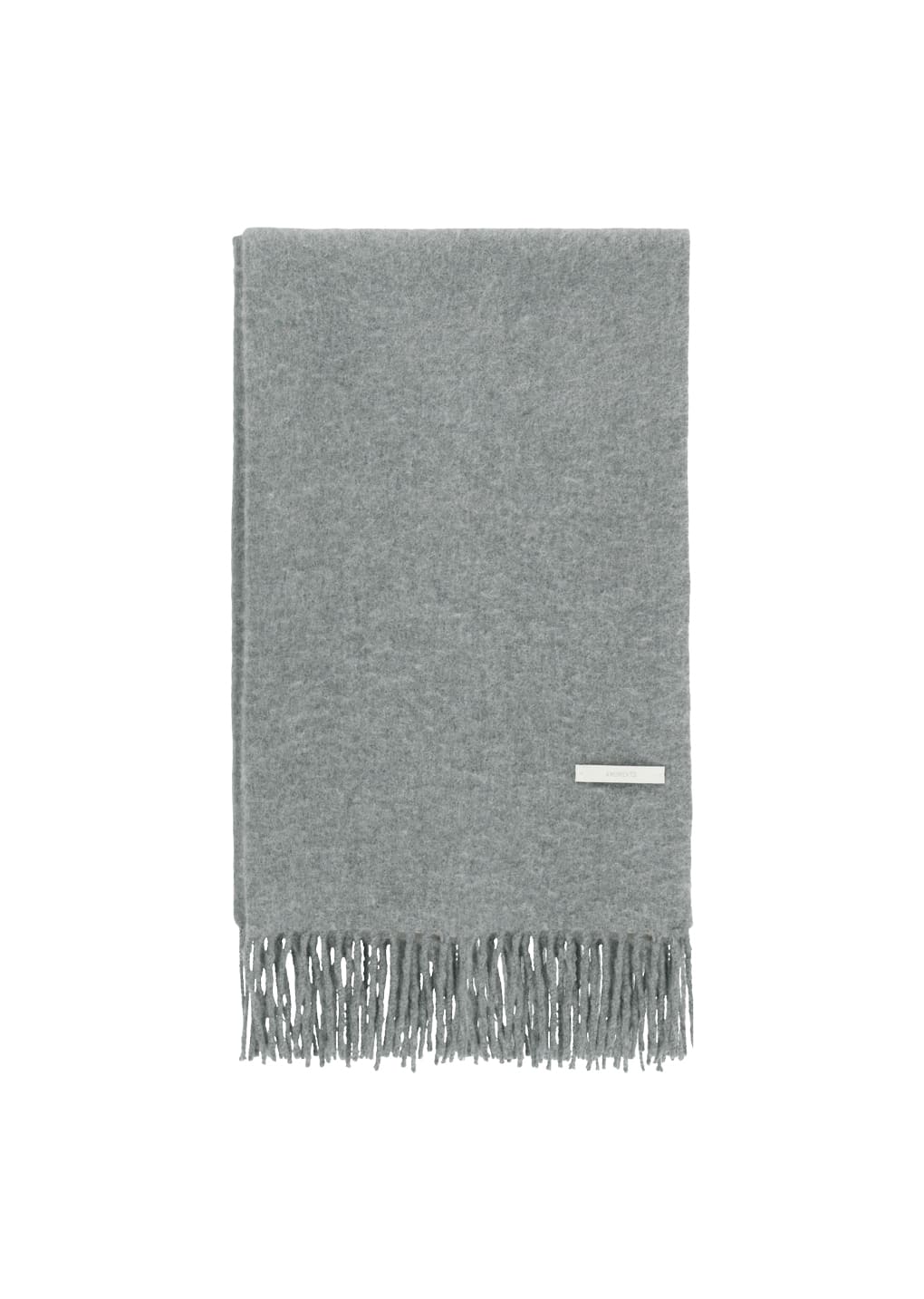 cashmere scarf, grey