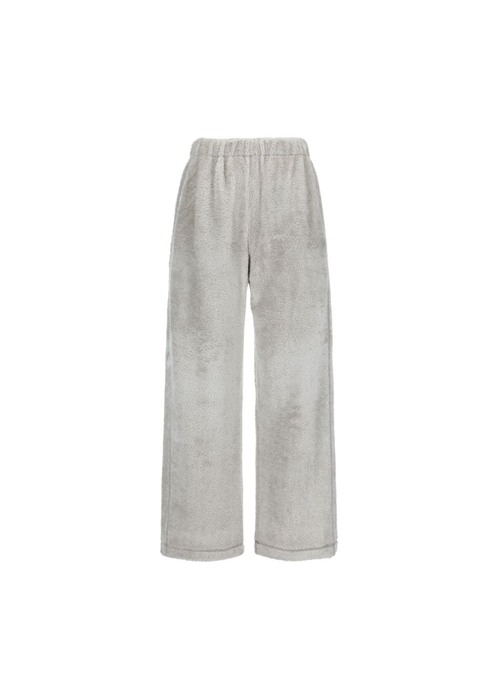 fluffy banding pants, grey