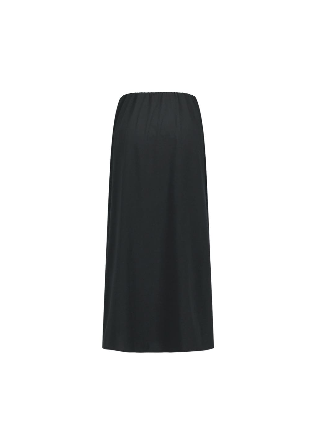 jersey maxi long skirt, charcoal hover