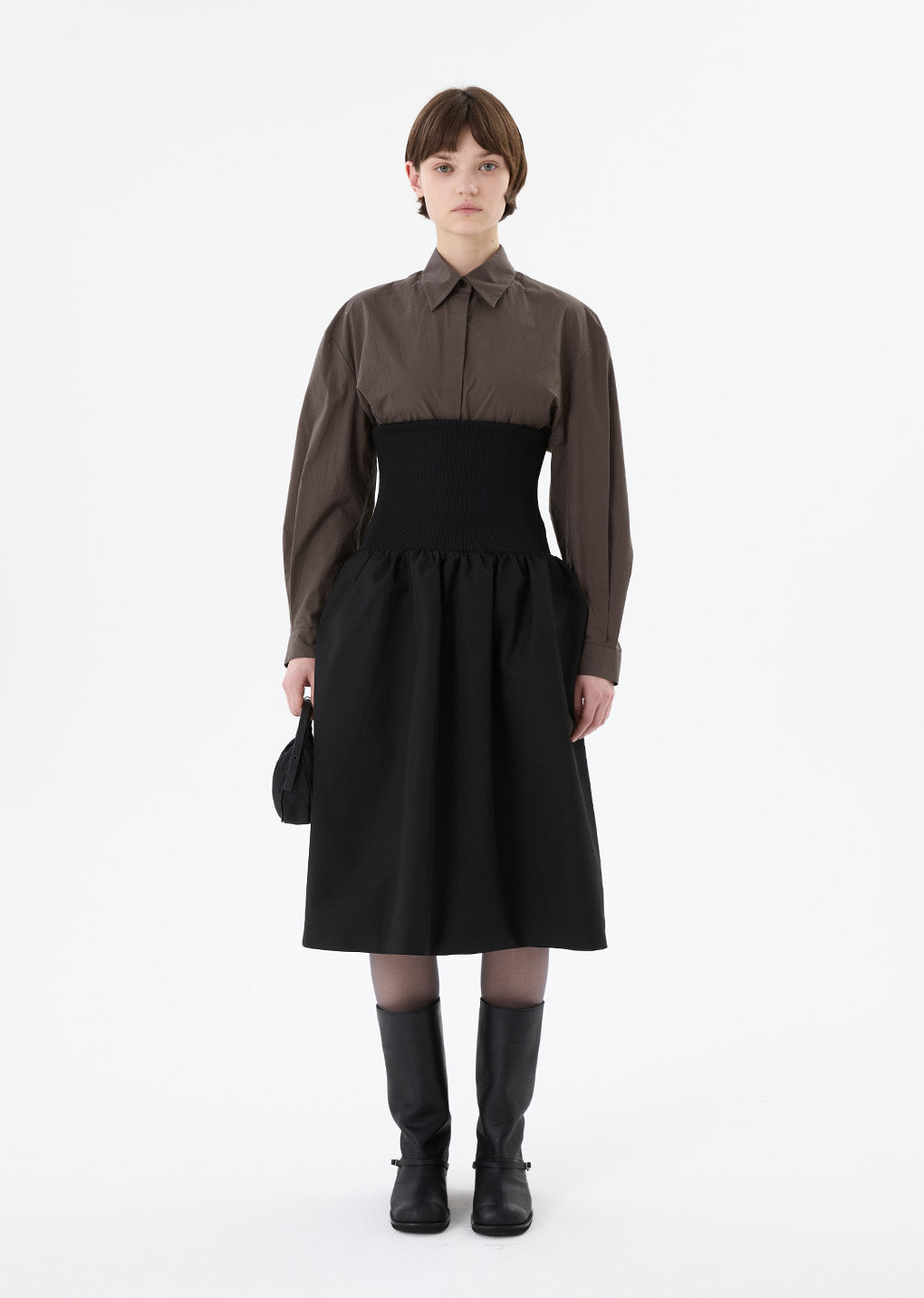 oversized shirts, brown hover