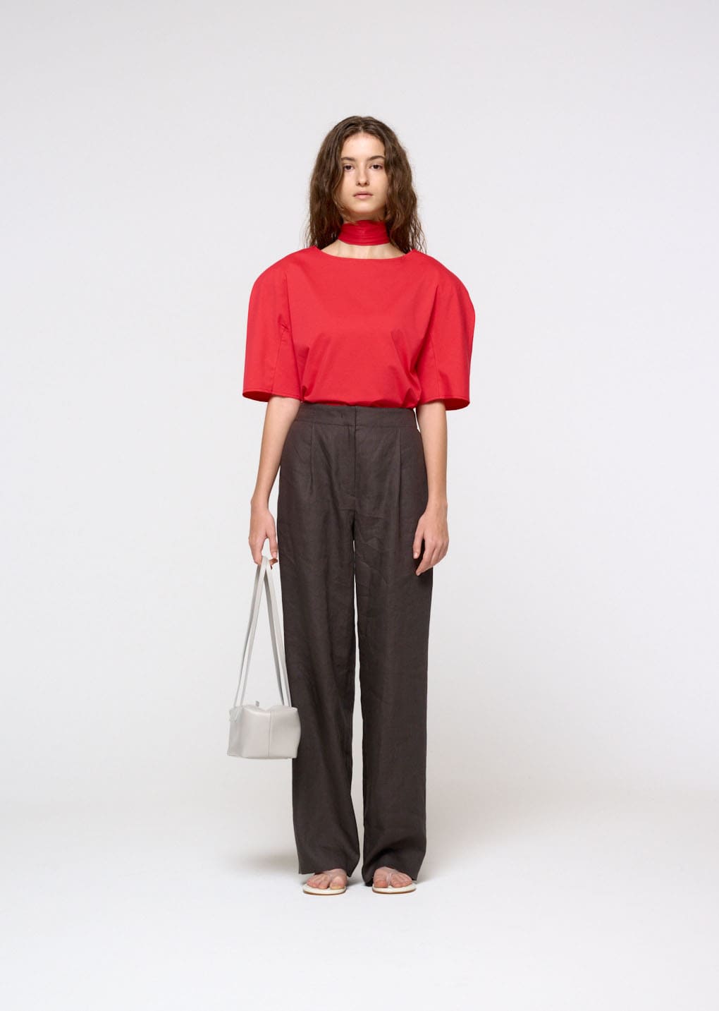 padded jersey top, red hover