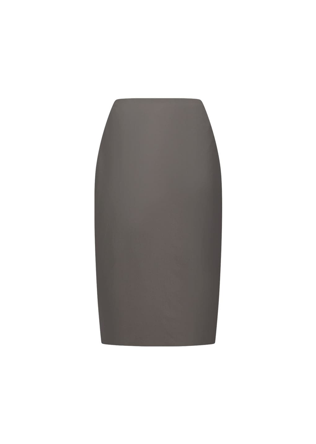 padded skirt, brown