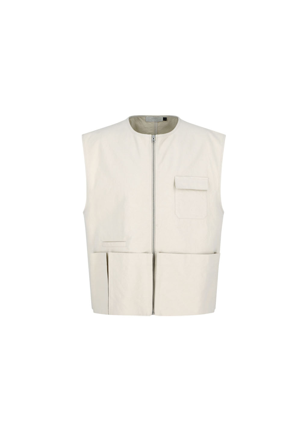 pocket vest, beige