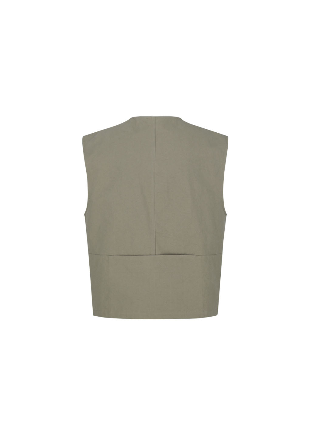 pocket vest, khaki hover
