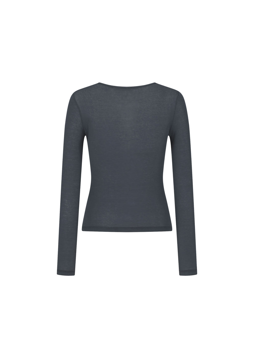 round t-shirt, charcoal hover