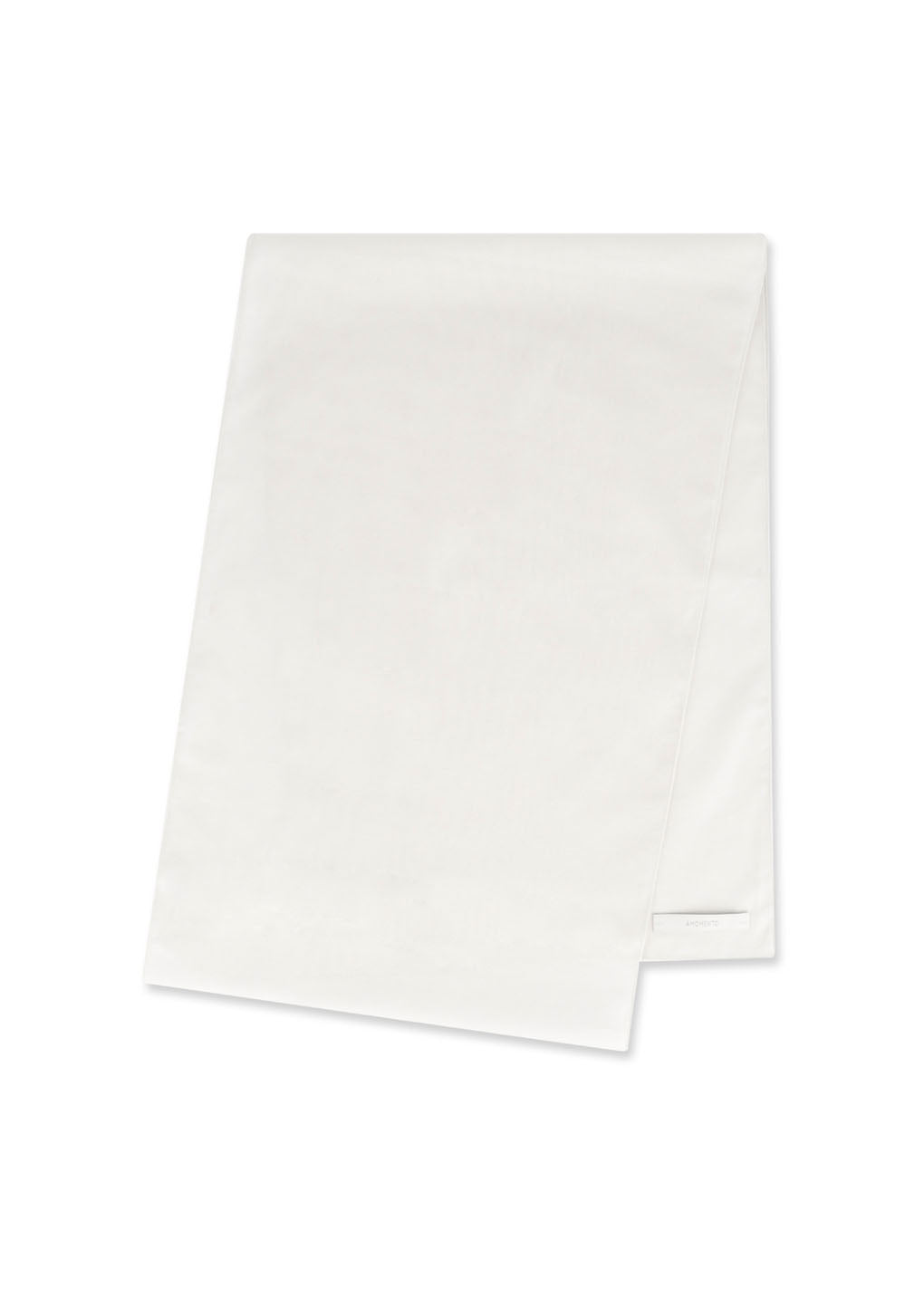 sheer cotton long scarf, ivory