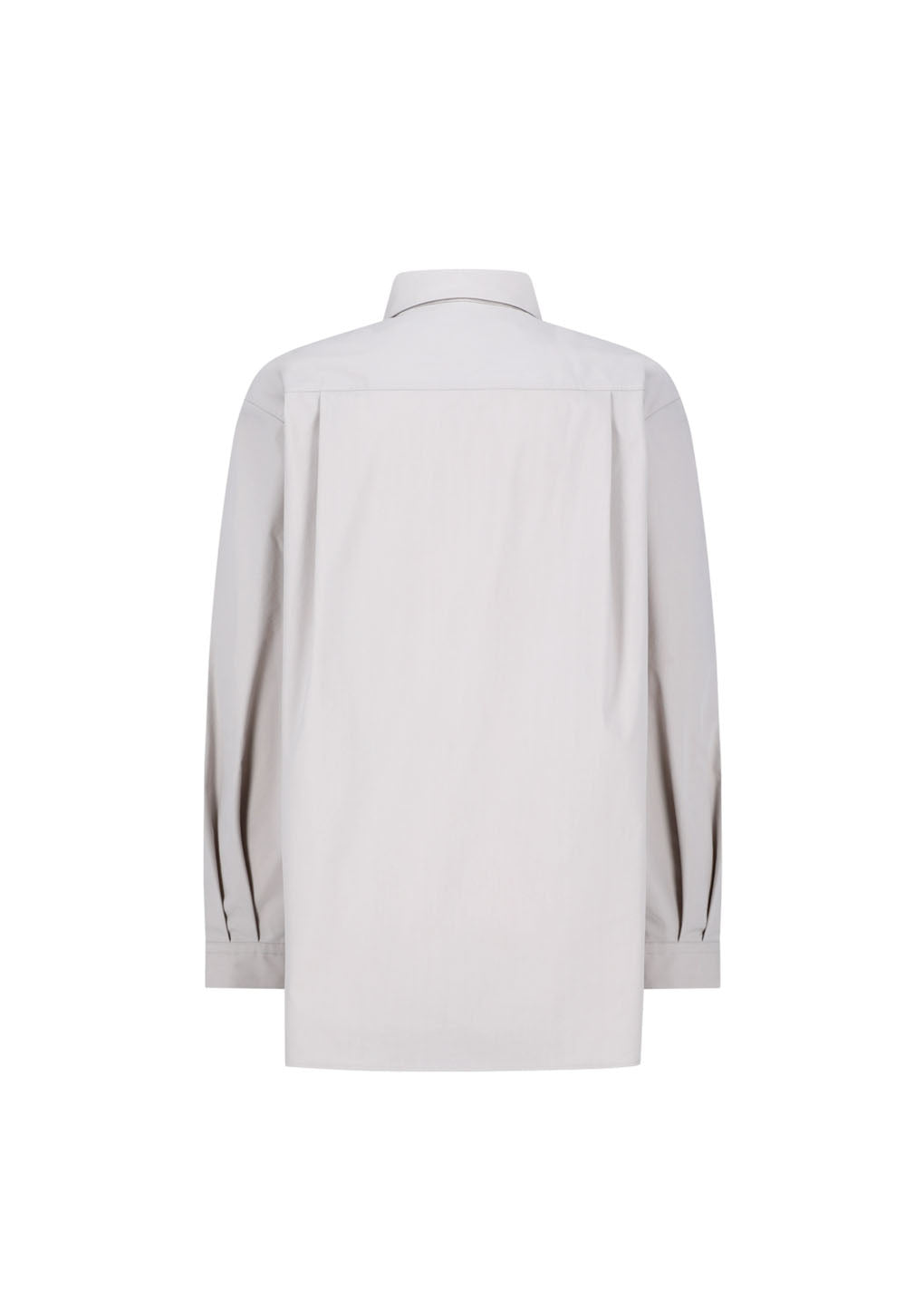 square pocket oversized shirt, beige hover