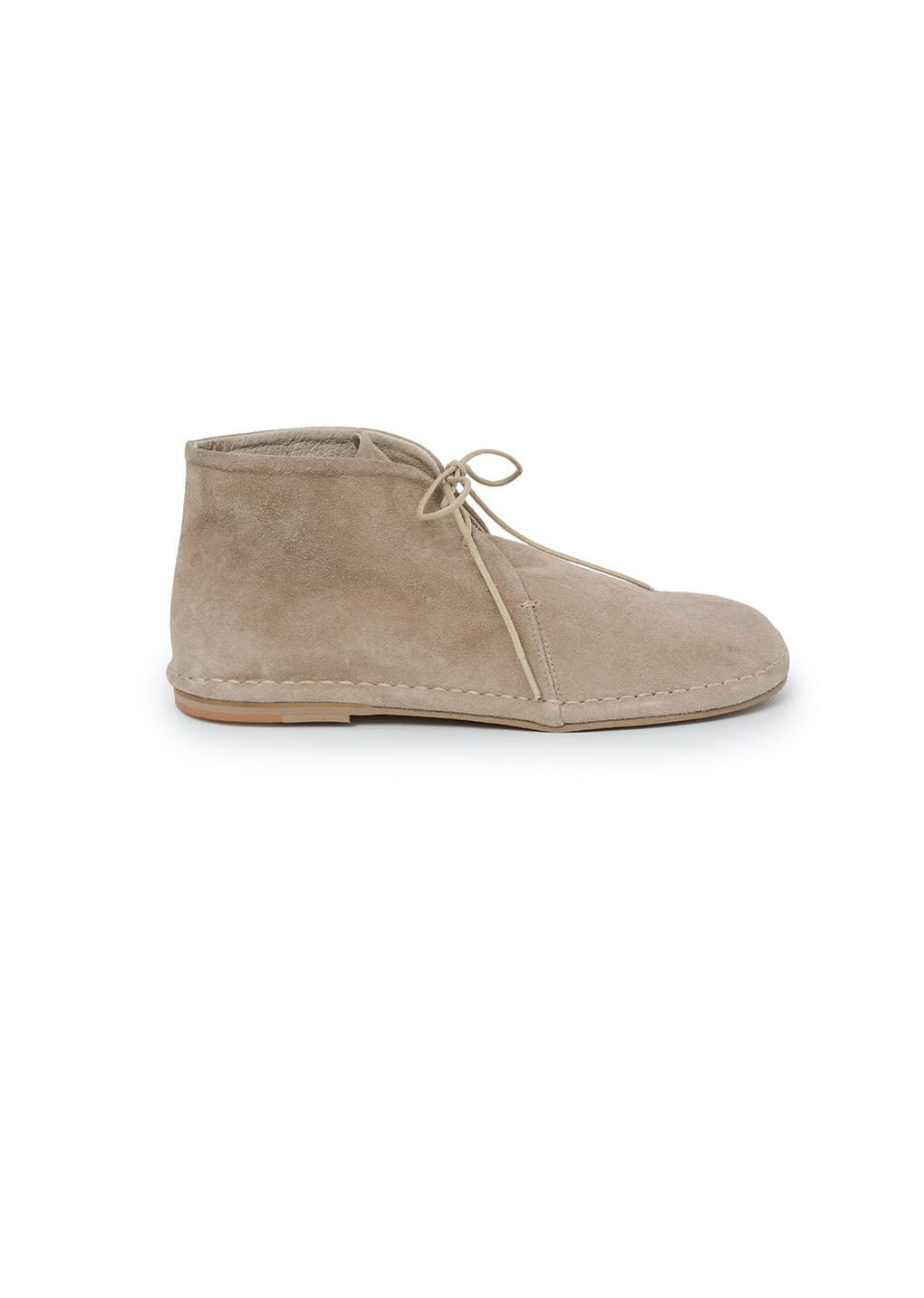 women's desert boots, beige